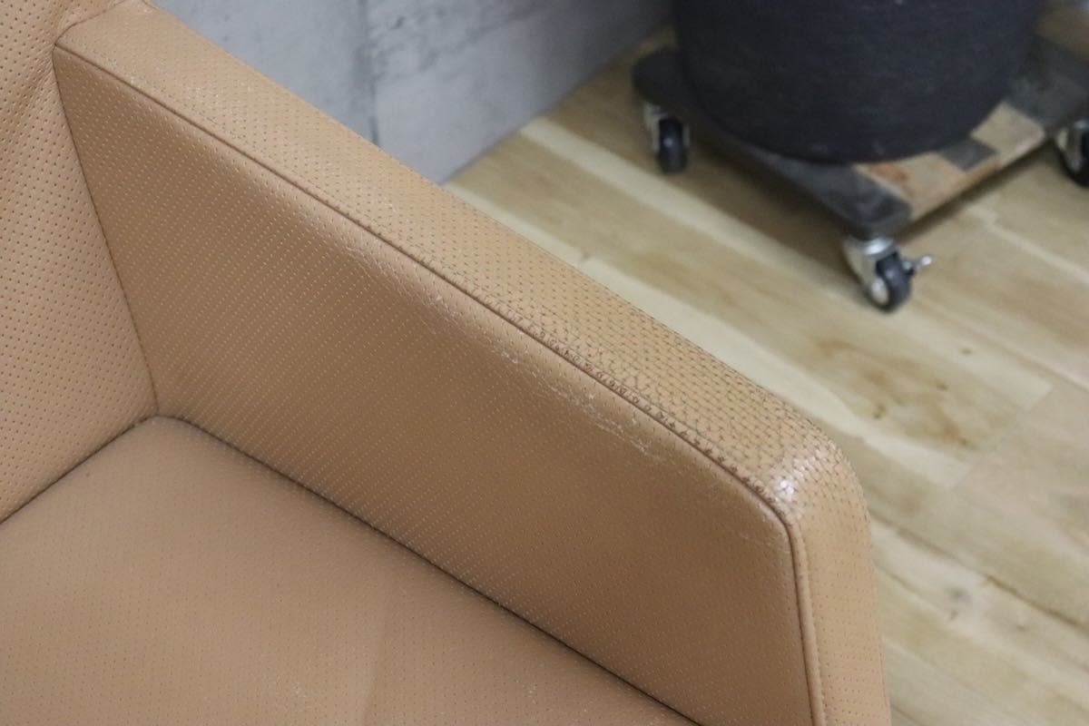 gmbk570G ○ INNO インノ ○ 希少 Harri Korhonen ヴィンテージ デスクチェア ワーキング 本革 北欧 検)ウェグナー モーエンセン