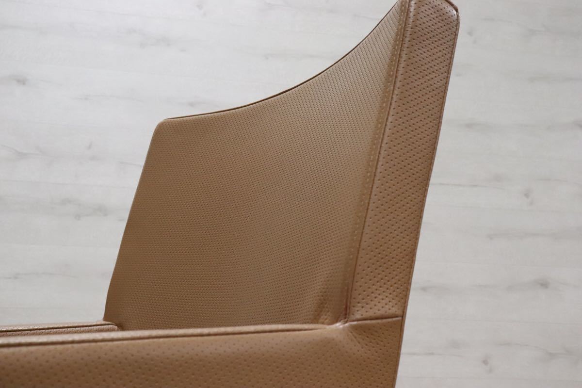 gmbk570J ○ INNO インノ ○ 希少 Harri Korhonen ヴィンテージ デスクチェア ワーキング 本革 北欧 検)ウェグナー モーエンセン