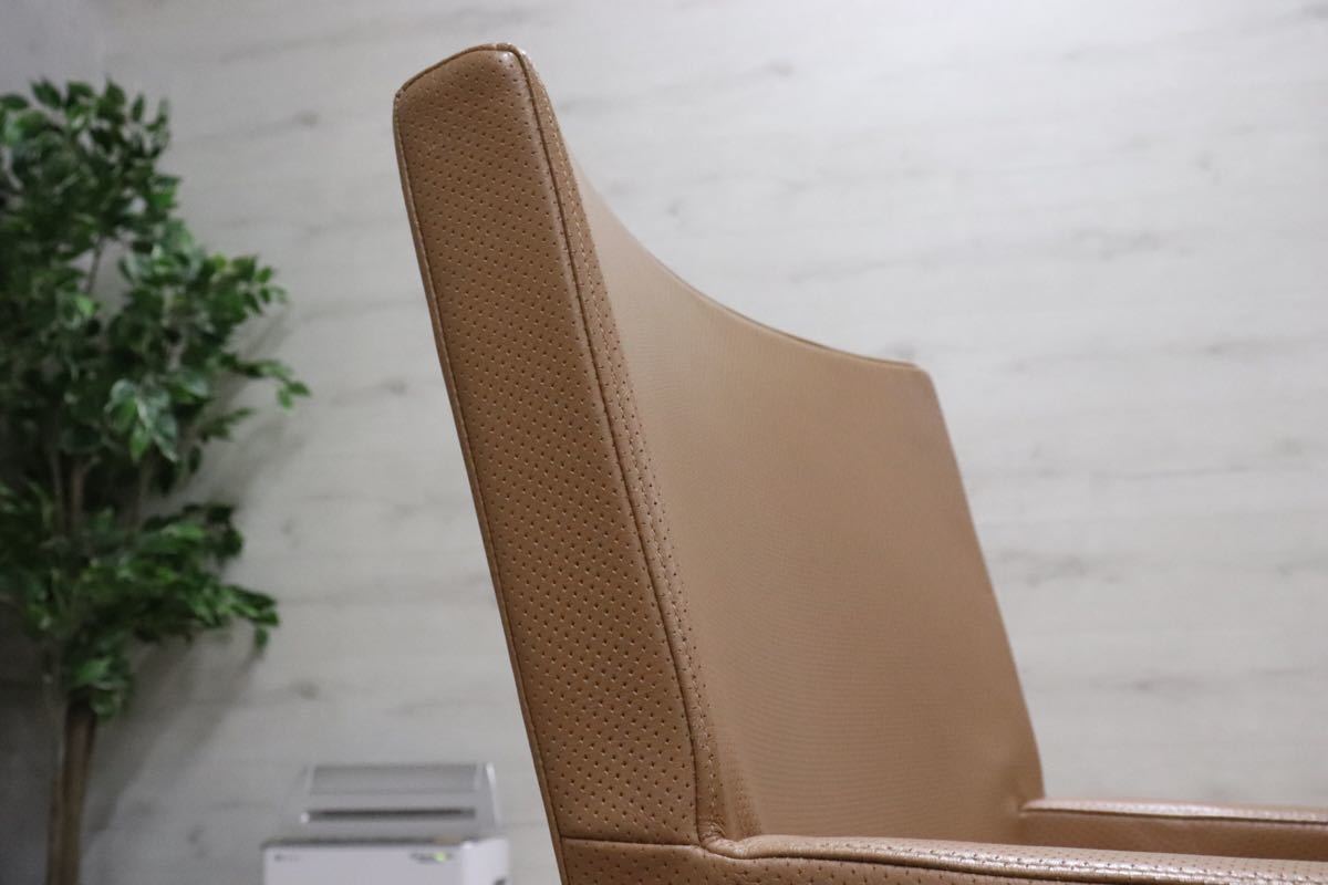 gmbk570F ○ INNO インノ ○ 希少 Harri Korhonen ヴィンテージ デスクチェア ワーキング 本革 北欧 検)ウェグナー モーエンセン