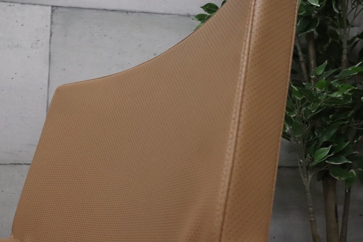 gmbk570I ○ INNO インノ ○ 希少 Harri Korhonen ヴィンテージ デスクチェア ワーキング 本革 北欧 検)ウェグナー モーエンセン