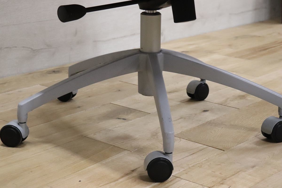 gmbk570L ○ INNO インノ ○ 希少 Harri Korhonen ヴィンテージ デスクチェア ワーキング 本革 北欧 検)ウェグナー モーエンセン