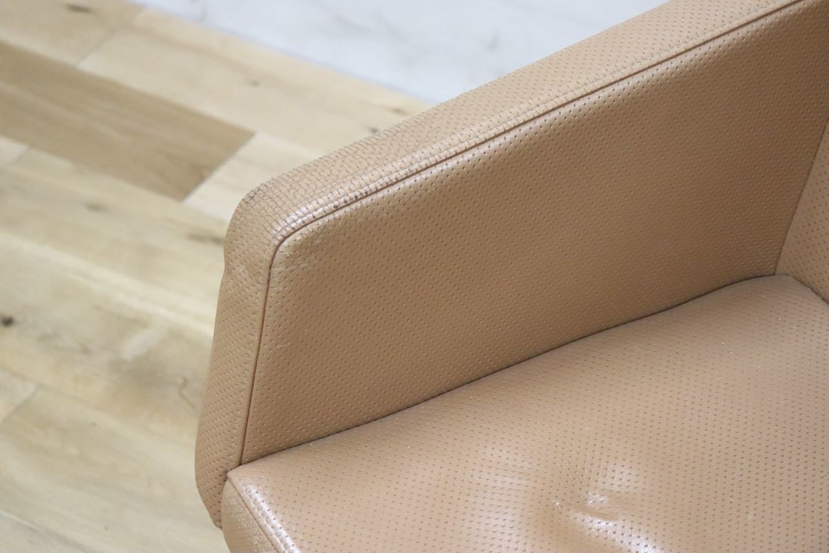 gmbk570K ○ INNO インノ ○ 希少 Harri Korhonen ヴィンテージ デスクチェア ワーキング 本革 北欧 検)ウェグナー モーエンセン