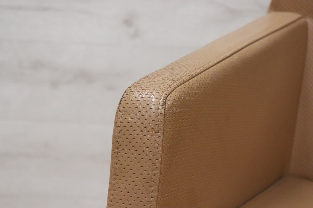 gmbk570E ○ INNO インノ ○ 希少 Harri Korhonen ヴィンテージ デスクチェア ワーキング 本革 北欧 検)ウェグナー モーエンセン