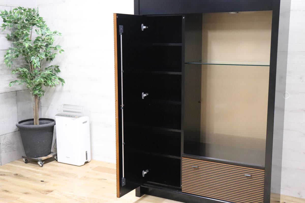 gmck386 ○ モリシゲ MORISHIGE ○ 国内最高峰 飾り棚 キャビネット 和家具 日本 キュリオ リビング収納 検)天童 カリモク マルニ