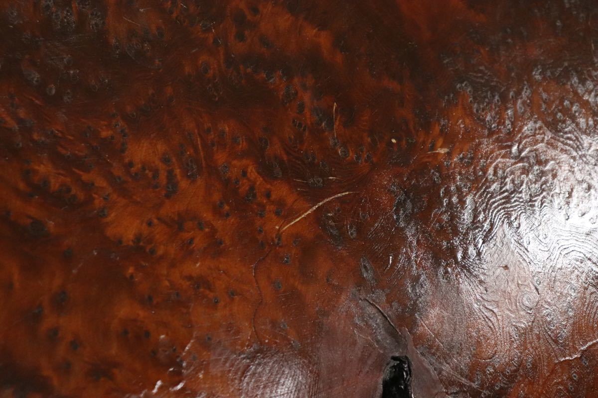 gmbk430 ○ 天然木 極上 衝立 仕切 パーテーション バール杢 瘤杢 鳥眼杢 年代物 和家具