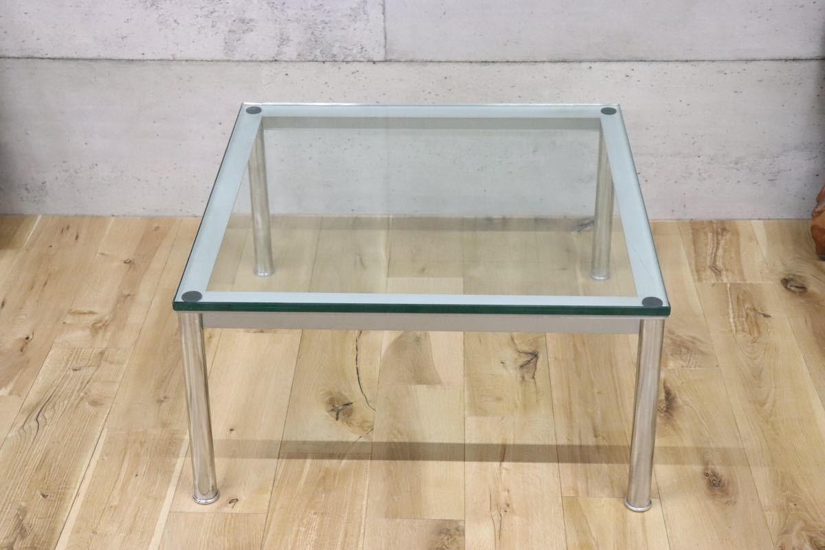 GMCK445 ○ IDC大塚家具 ガラス サイドテーブル リビング コーヒーテーブル ドイツ モダン