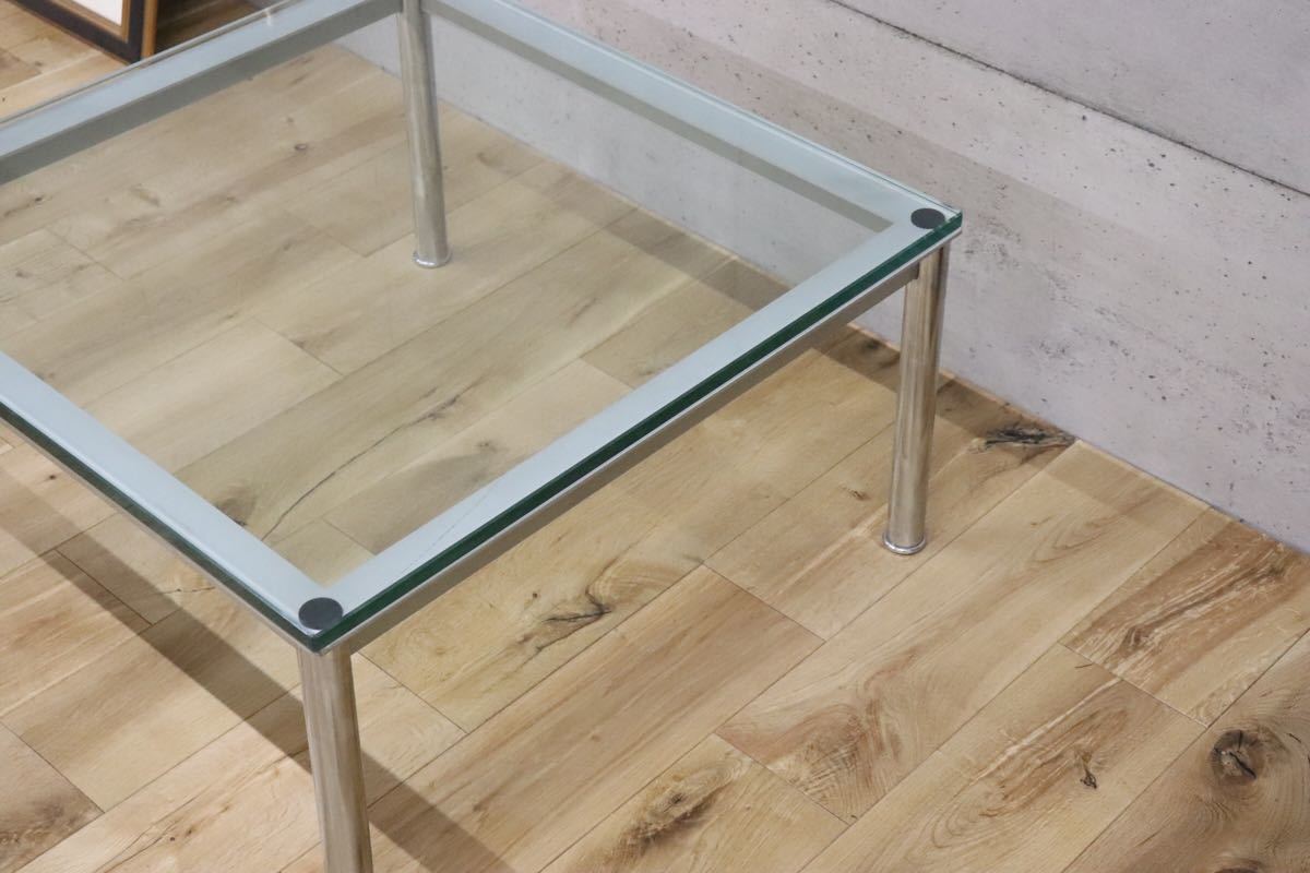 GMCK445 ○ IDC大塚家具 ガラス サイドテーブル リビング コーヒーテーブル ドイツ モダン