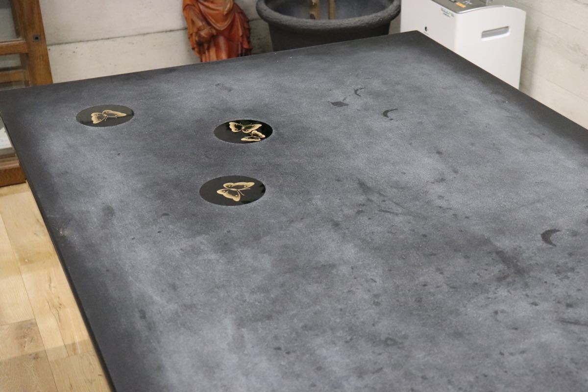 gmch207 ○ モリシゲ / MORISHIGE 国内最高峰 ダイニングテーブル 漆塗 響 特注 定価約60万 和モダン 大正モダン スタイル