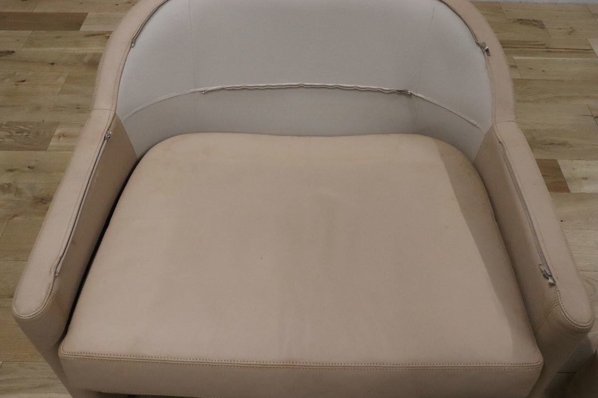 gmch217B ○ 希少 ARTIFEX AUSTRALIA Camille chair 総革 デザイナーズ ソファ 高級 シングルソファ 本革 ビンテージ チェア リビング