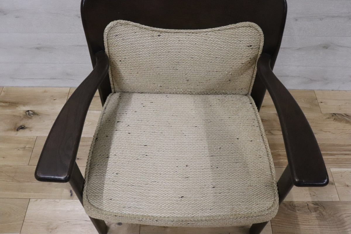 gmcn16B ○ Hock / ホック CONDE HOUSE カンディハウス インテリアセンター アームチェア ラウンジチェア ヴィンテージ 椅子 レトロ 希少