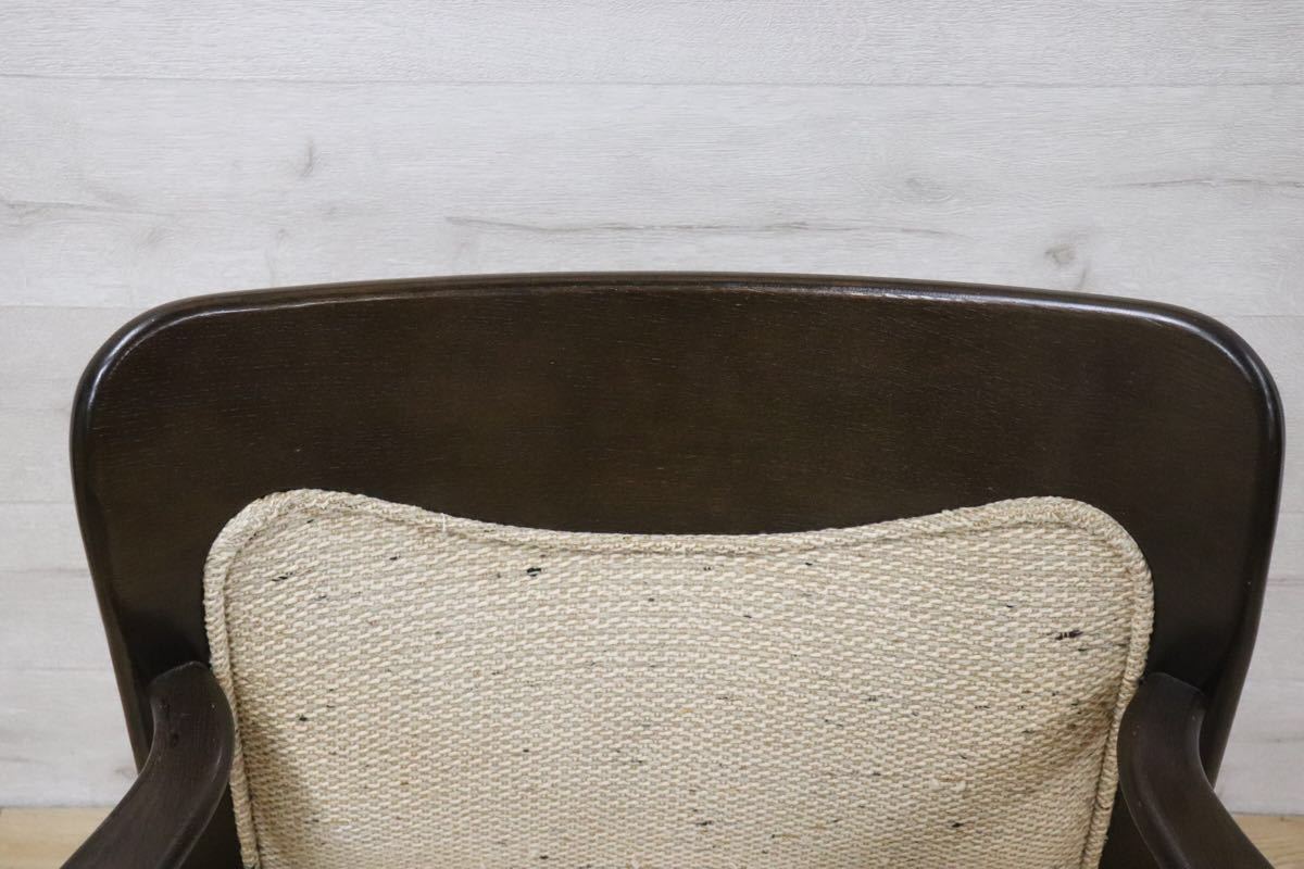 gmcn16B ○ Hock / ホック CONDE HOUSE カンディハウス インテリアセンター アームチェア ラウンジチェア ヴィンテージ 椅子 レトロ 希少