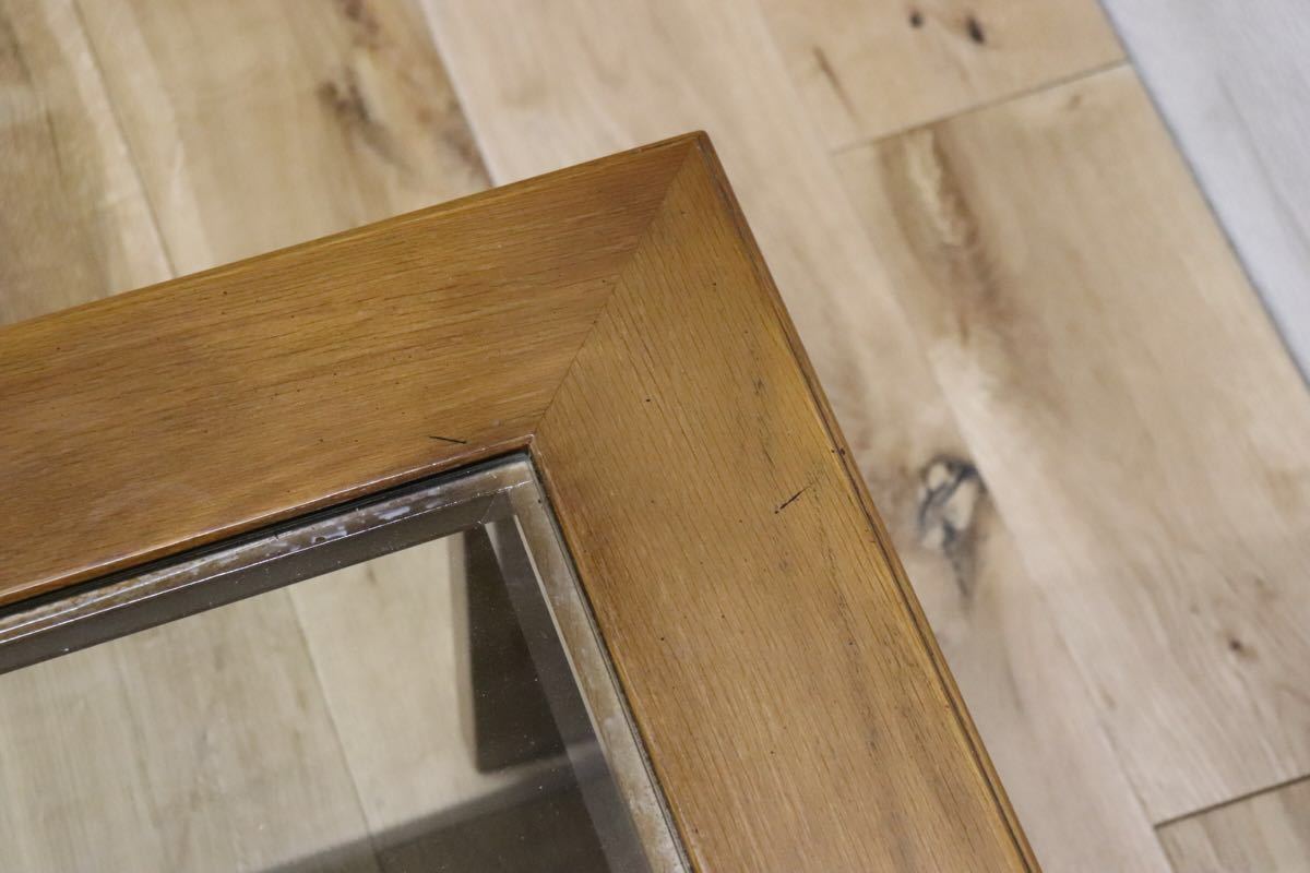 GMCK563 ○ domani / ドマーニ カリモク最高峰 Morganton モーガントン ガラス センターテーブル リビング テーブル 約15万