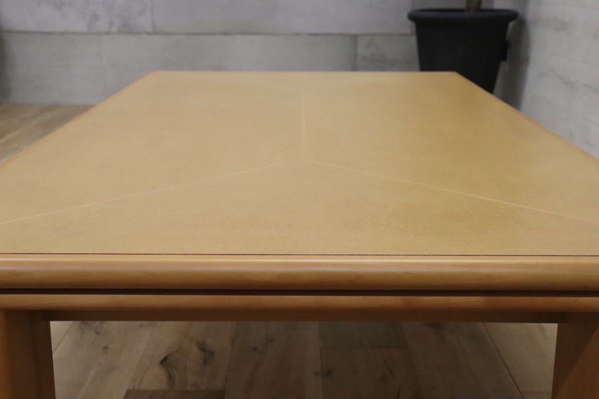 GMDN31 ○ モリシゲ / MORISHIGE リビング 応接 センターテーブル IDC大塚家具 国内最高峰 メープル材