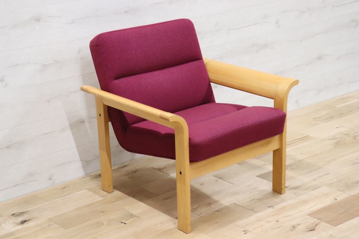 GMDKS139H ○ Magnus Olesen / マグナスオルフセン デンマーク Denmark イージーチェア オフィス 北欧 インテリア ラウンジチェア