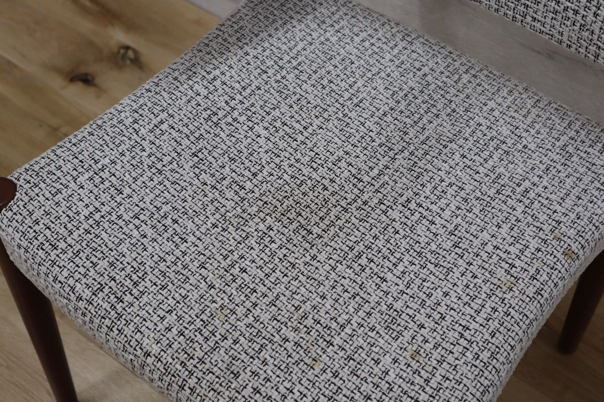 GMDHM56D ○ arflex / アルフレックス MK アームチェア 川上元美 イタリア モダン 定価約8万 ファブリック 椅子 ダイニングチェア 廃番