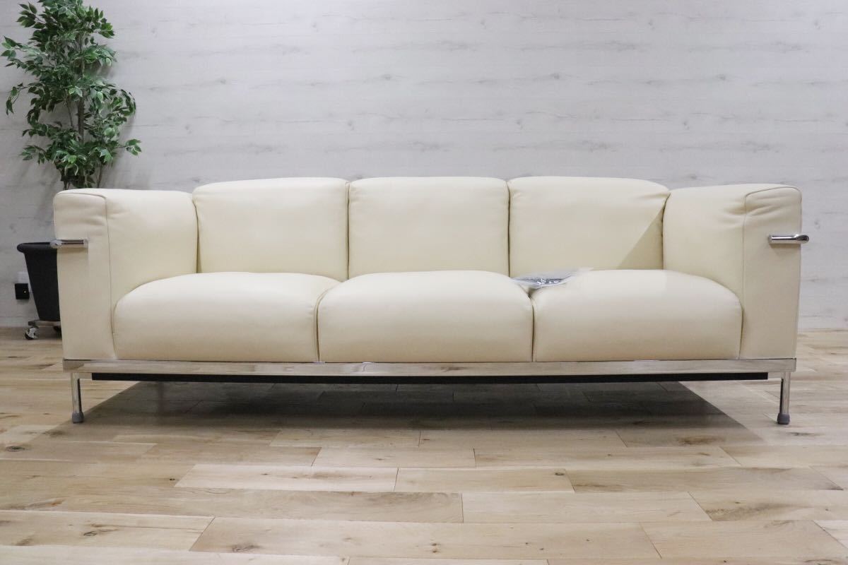 GMDNS46 ○ de Sede / デセデ DS-560 3Pソファ トリプルソファ 3人掛けソファ 最高級 IDC大塚家具 総本革 展示品 定価150万 廃番※発送不可