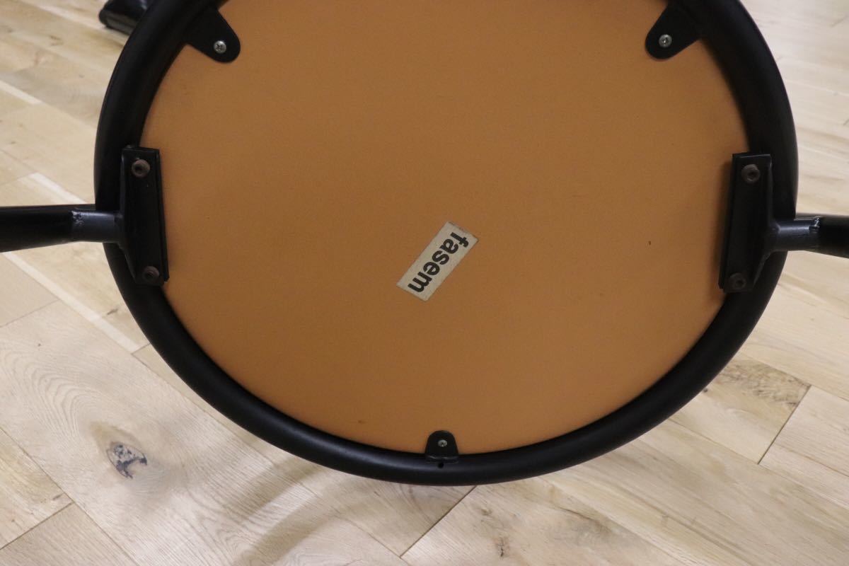 GMDNS100A ○ fasem / ファセム イタリア ビンテージ レザー チェア 革張り 希少 ACTUS アクタス