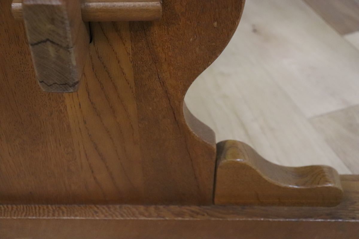 GMDKS264 ○ 柏木工 / KASHIWA ダイニングテーブル 食卓 テーブル 楢材 オーク 天然木 机 作業台 飛騨の家具 カフェ 古民家