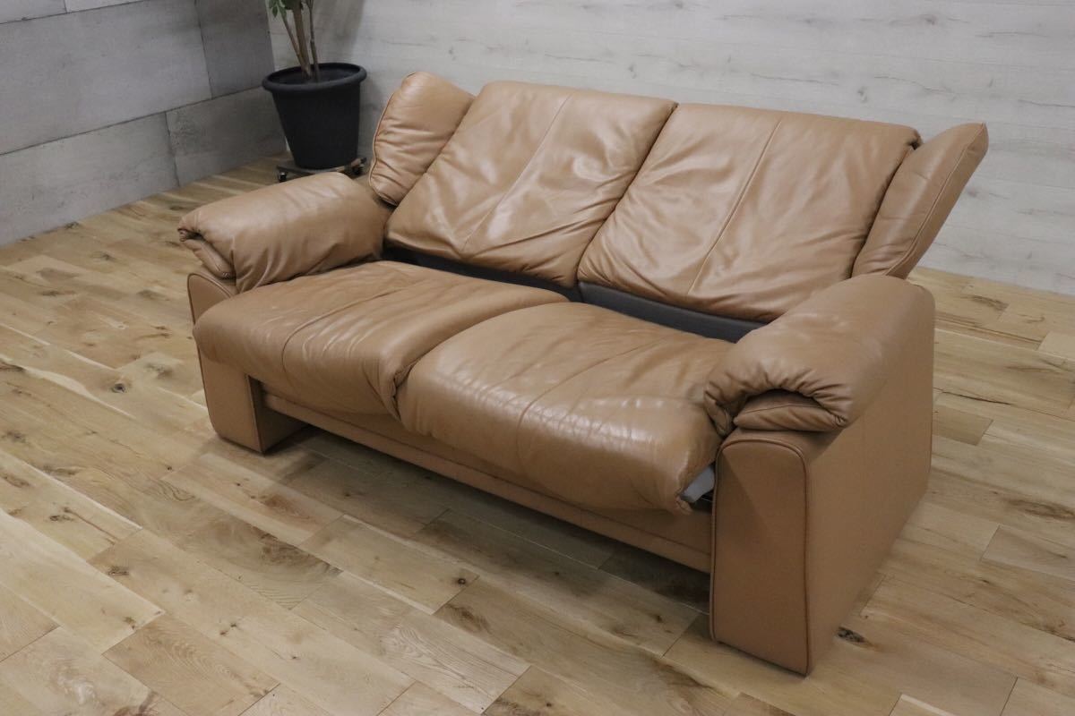 GMDKS262○ erpo / エルポ ポルトフィノ リクライニングソファ 2人掛けソファ ラブソファ ドイツ 最高級 定価約80万