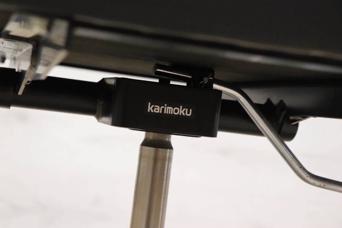 GMDTS55X○ karimoku / カリモク デスクチェア ワークチェア 作業椅子 黒 ブラック 合皮 書斎 事務 オフィス チェア