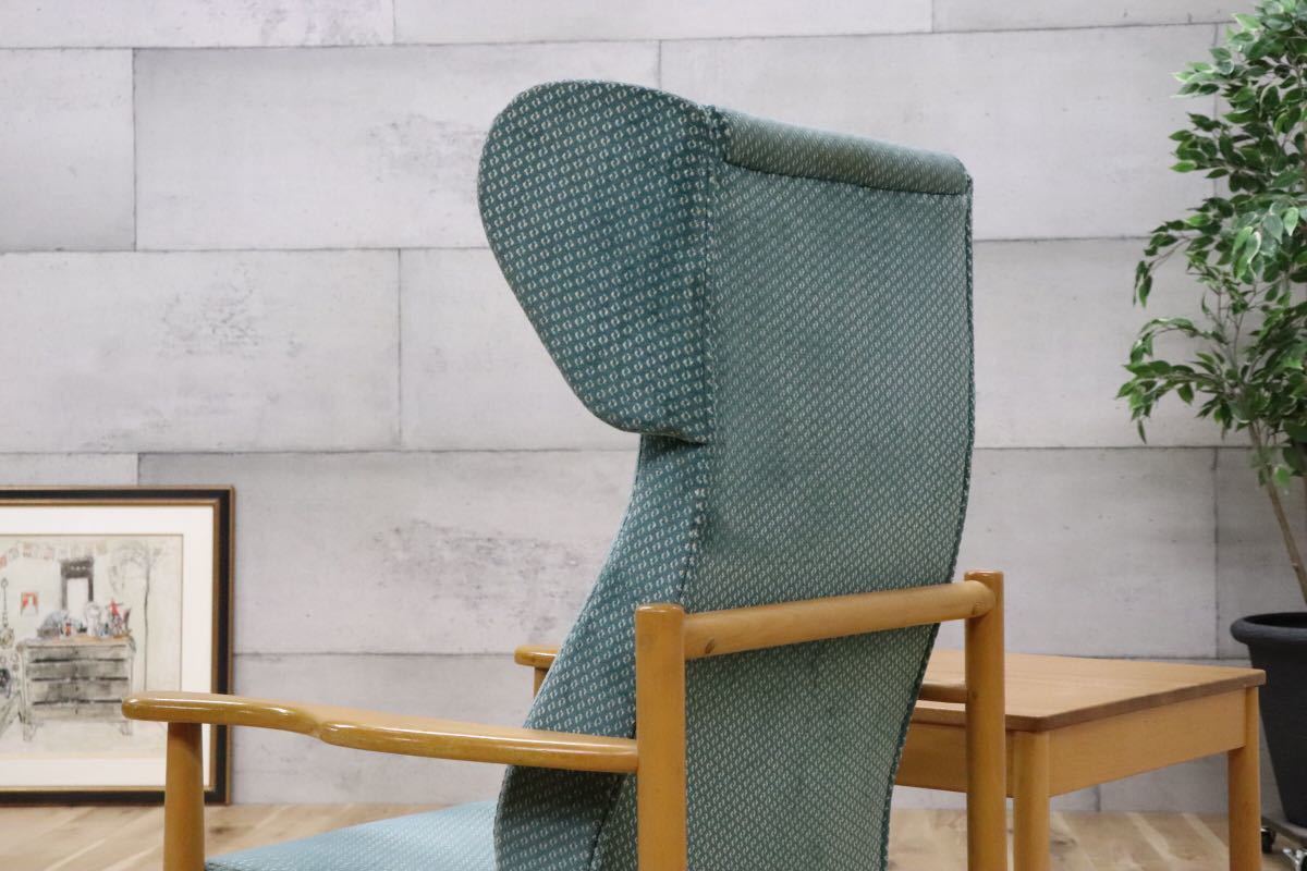 GMDKS281○ ERCOL / アーコール 希少 英国 ヴィンテージ ウィングバックチェア ラウンジチェア イギリス イングランド ercol 2点セット