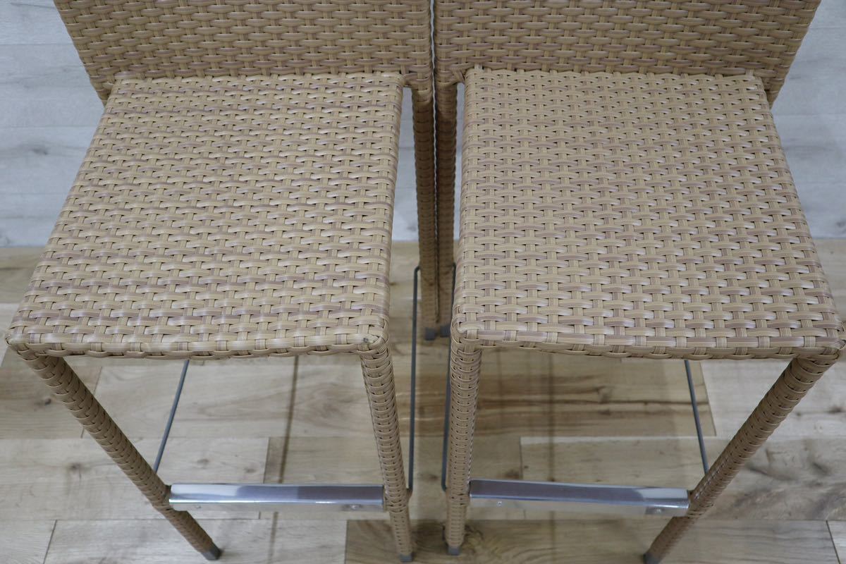 GMDNN74E ○ CHERRY FURNITURE/ チェリー 桜屋工業 カウンターチェア 椅子 展示未使用品 2脚セット 定価約5万円