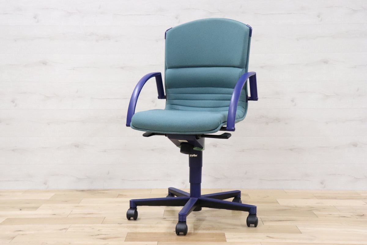 GMDKS293N○ giroflex / ジロフレックス 44 キャスターチェア デスクチェア ワークチェア 事務 オフィスチェア スイス 定価13.5万