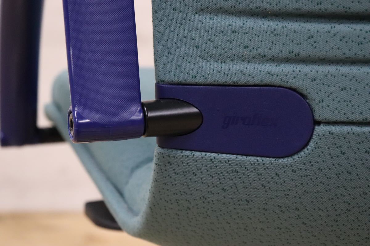 GMDKS293R○ giroflex / ジロフレックス 44 キャスターチェア デスクチェア ワークチェア 事務 オフィスチェア スイス 定価13.5万