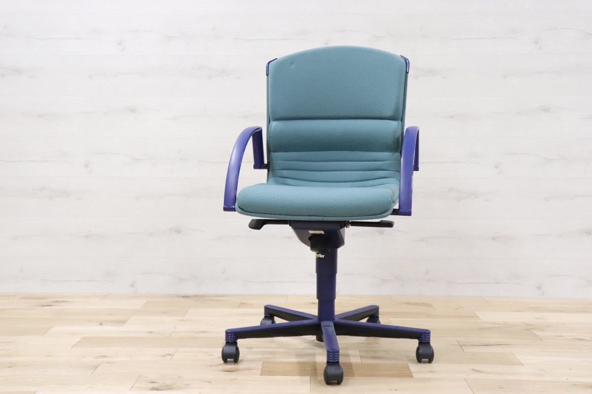 GMDKS293T○ giroflex / ジロフレックス 44 キャスターチェア デスクチェア ワークチェア 事務 オフィスチェア スイス 定価13.5万