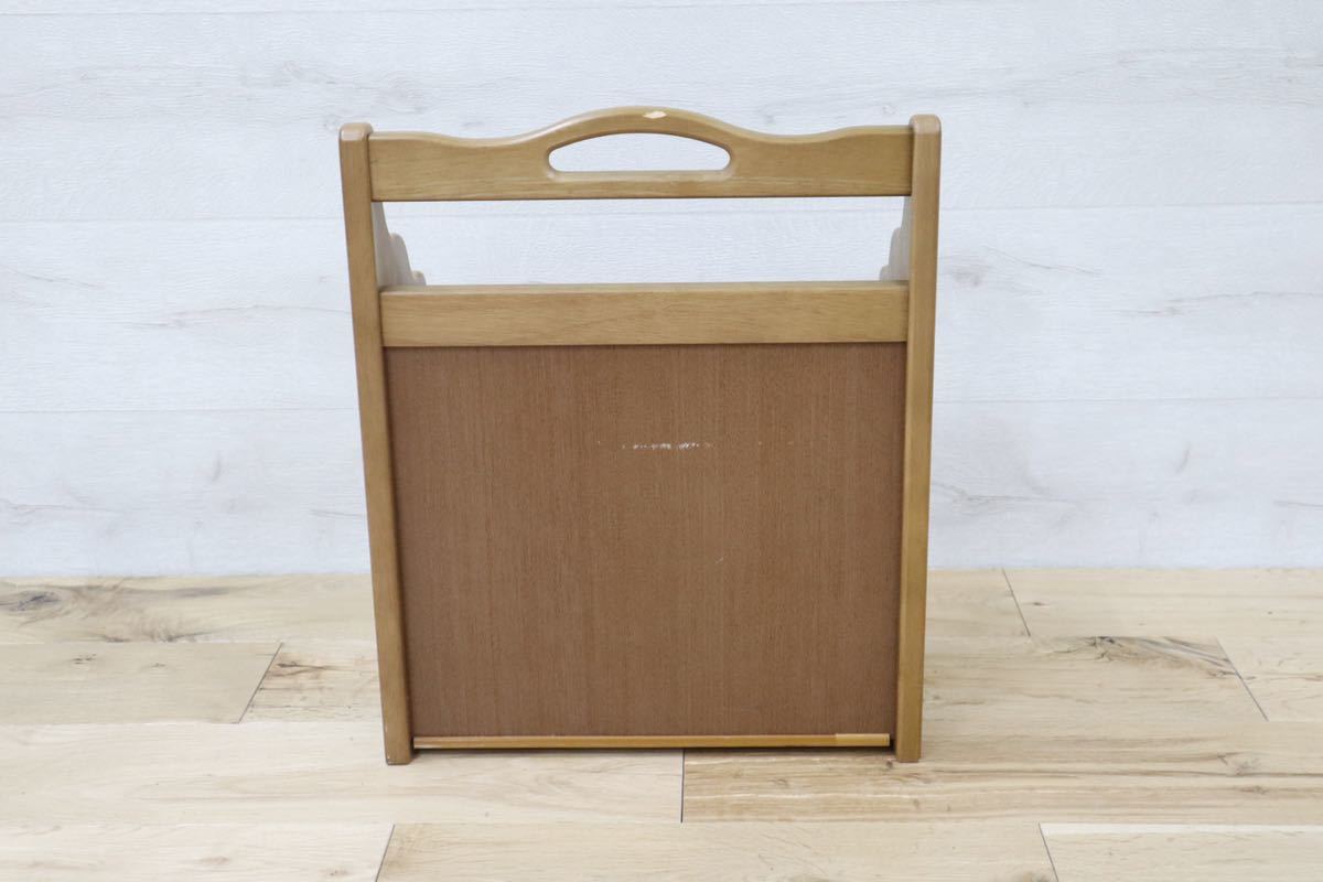 GMDKN359 ○ karimoku / カリモク マガジンラック 木製 小家具 雑貨 インテリア コロニアル