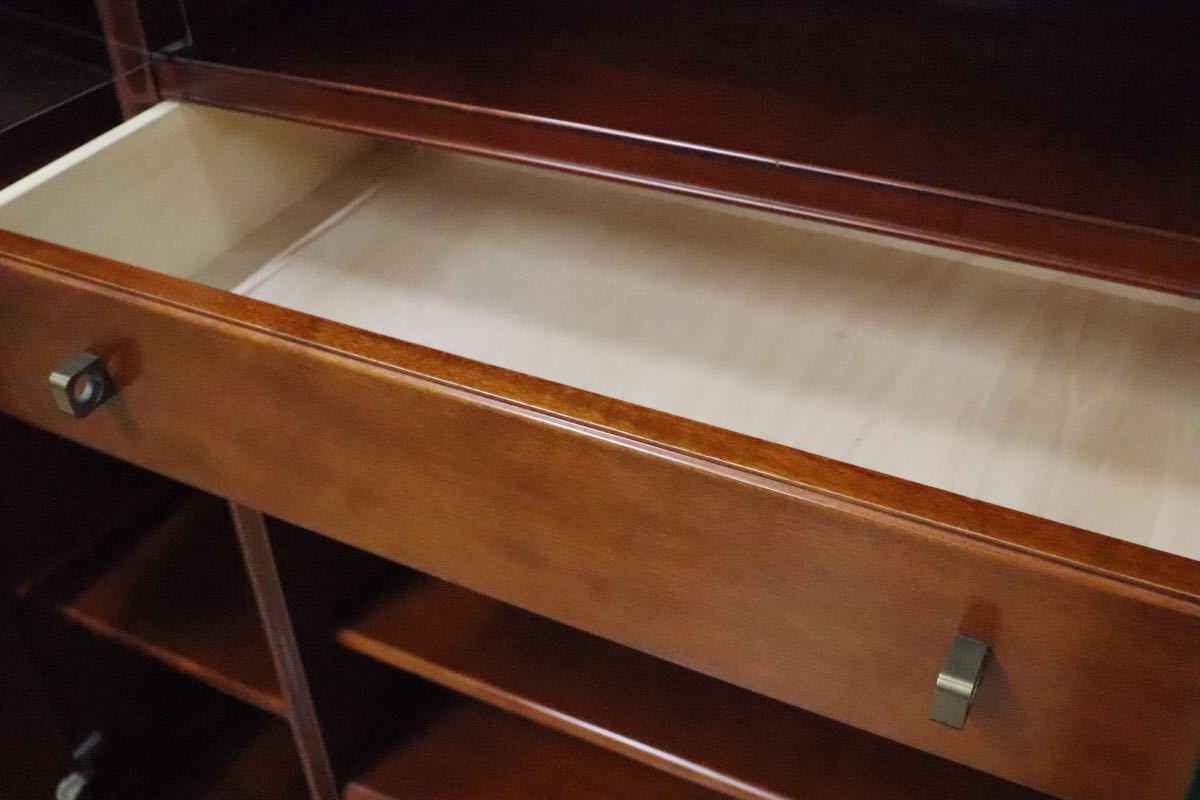 GMDHS175○ モリシゲ / MORISHIGE キャビネット 飾り棚 キュリオ 最高級 国産 リビング 応接 家具