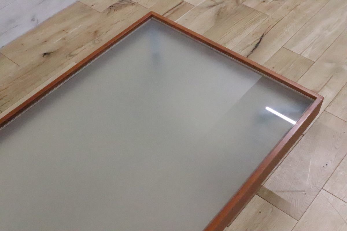 GMDHS181○ porada / ポラダ ガラス リビング センターテーブル イタリア チェリー材 モダン ACTUS アクタス