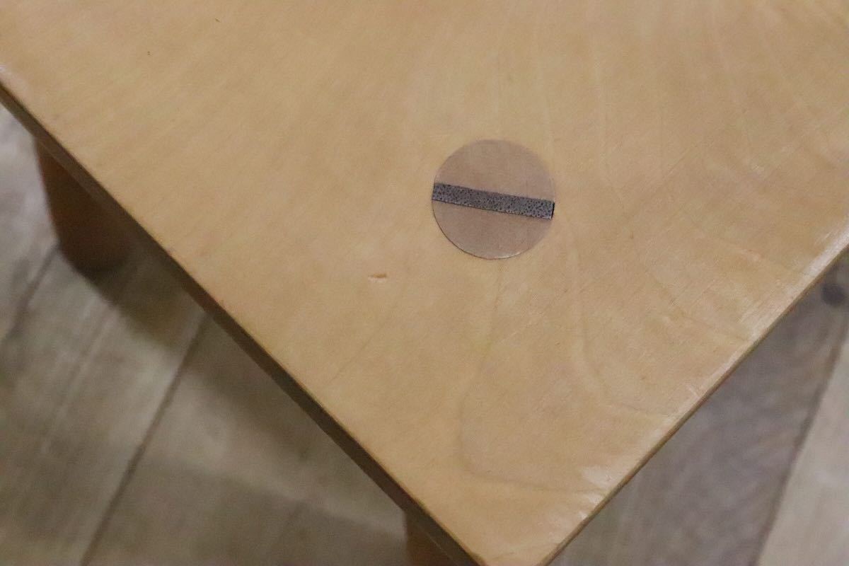 GMDH206C○ アトリエ木馬 / ATELIER MOKUBA 栃無垢材 橡 スツール 椅子