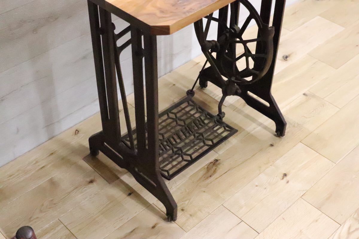 GMDN192○ アンティーク シンガー ドレッサー リメイク家具 ウォールナット ビンテージ BROTHER ブラザー 店舗 ディスプレイ