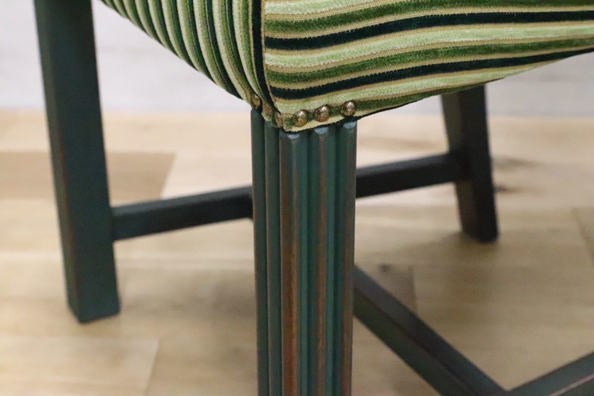 GMDH162○ VARO.S.A. VALENTI / バロッサバレンティ ダイニングチェア 椅子 4脚セット スペイン 最高峰 家具 定価約69万 新規張替え品