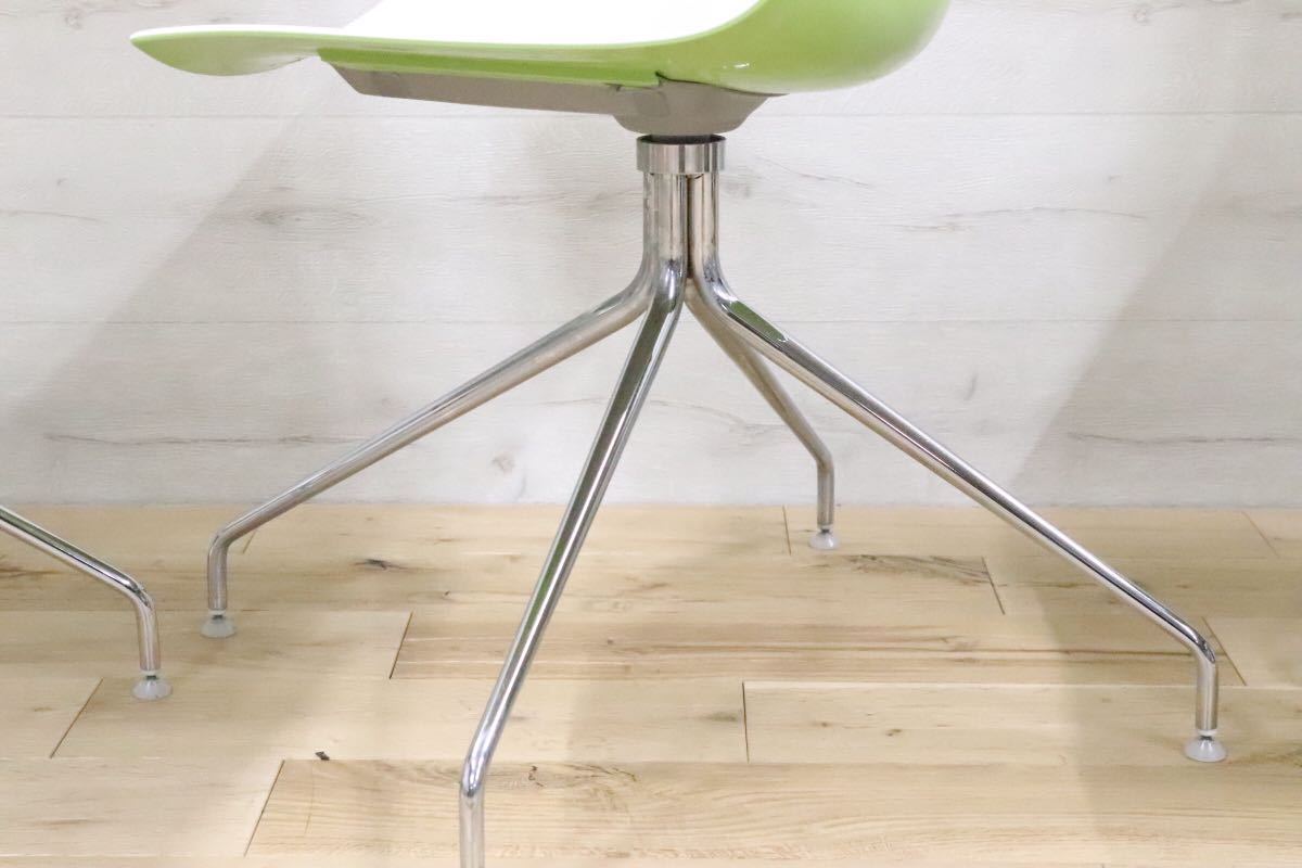 GMEH27A○arper / アルペール カティファ46 回転チェア 4脚セット ACTUS取扱い デザイナーズ ラウンジチェア イタリア モダン 定価約32万