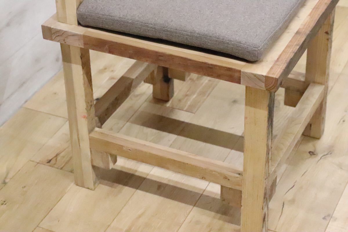 GMET41○ CORIGGE MARKET / カリッジマーケット 古材 ダイニングチェア 椅子 アジアン家具 展示品