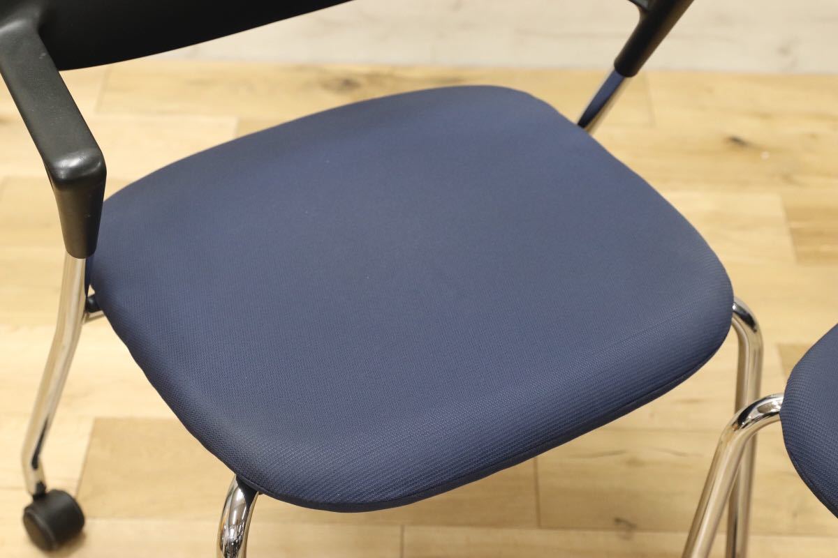 GMEH64A○Vitra / ヴィトラ スタッキングチェア 2脚セット 北欧 スイス オフィス 事務所 ミーティング チェア