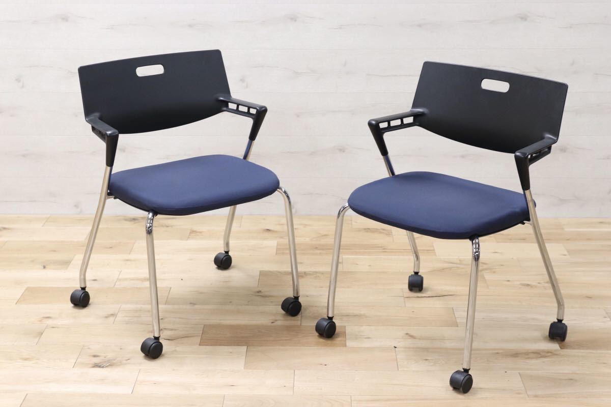 GMEH64D○Vitra / ヴィトラ スタッキングチェア 2脚セット 北欧 スイス 