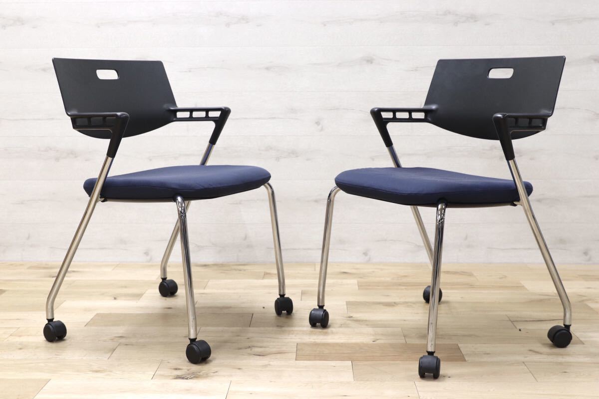 GMEH64E○Vitra / ヴィトラ スタッキングチェア 2脚セット 北欧 スイス 