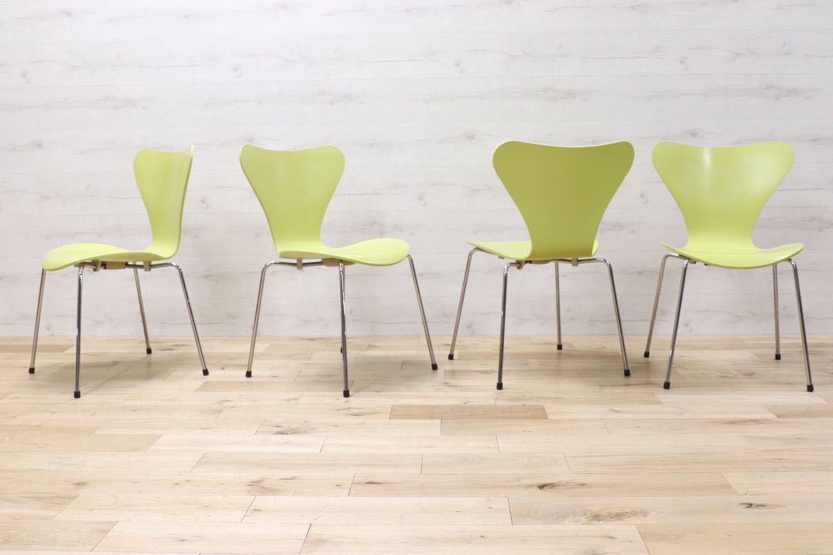 GMEH78○Fritz Hansen フリッツ ハンセン セブンチェア 4脚セット 