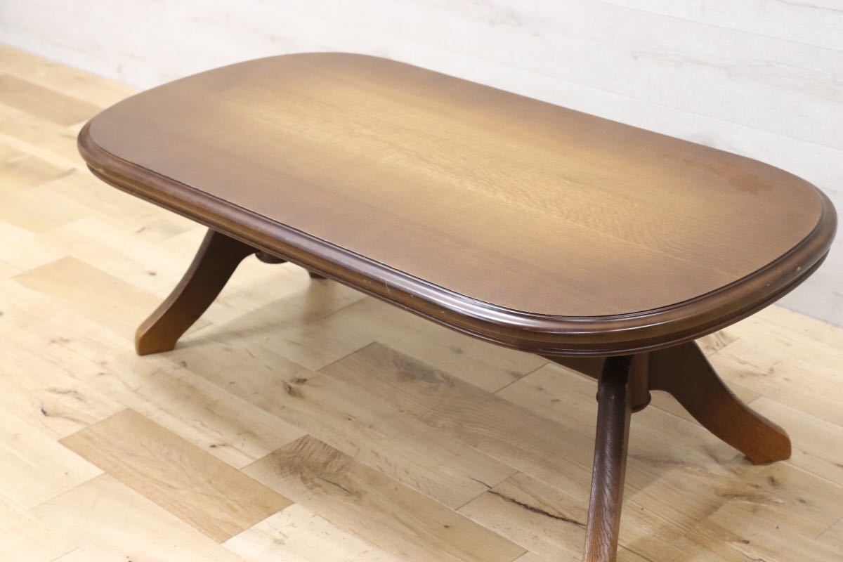 GMEK232○飛騨産業 / HIDA キツツキマーク センターテーブル リビング  