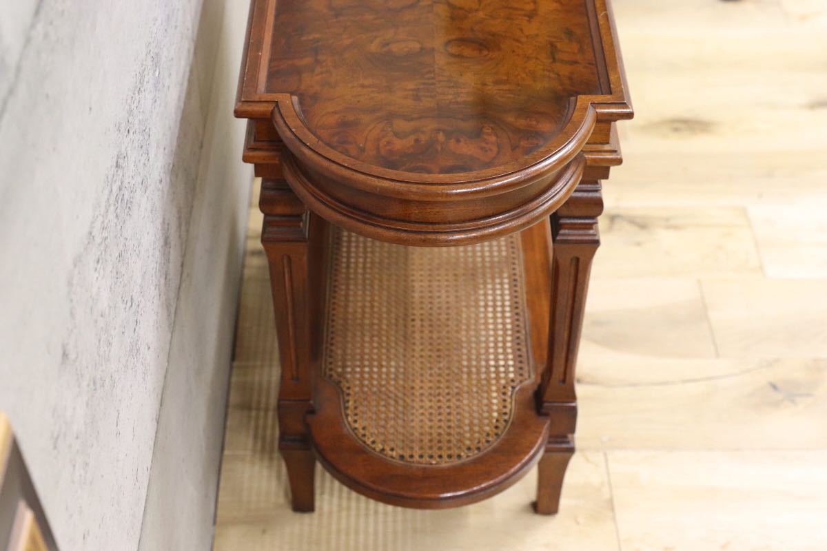 GMET135A○DREXEL HERITAGE / ドレクセルヘリテイジ キャメオクラシック 定価29.1万 サイドテーブル 花台 マホガニー