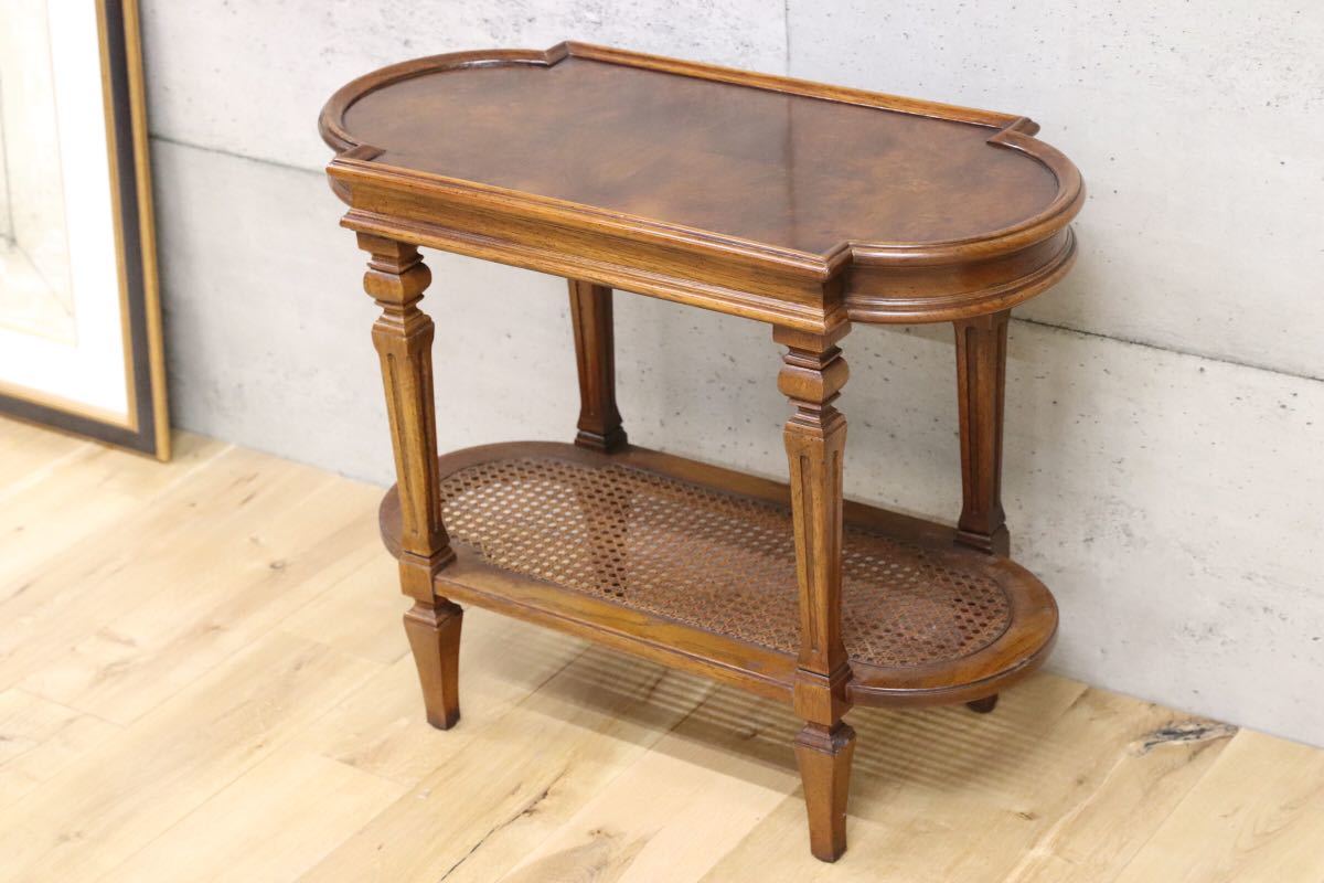GMET135C○DREXEL HERITAGE / ドレクセルヘリテイジ キャメオクラシック 定価29.1万 サイドテーブル 花台 マホガニー