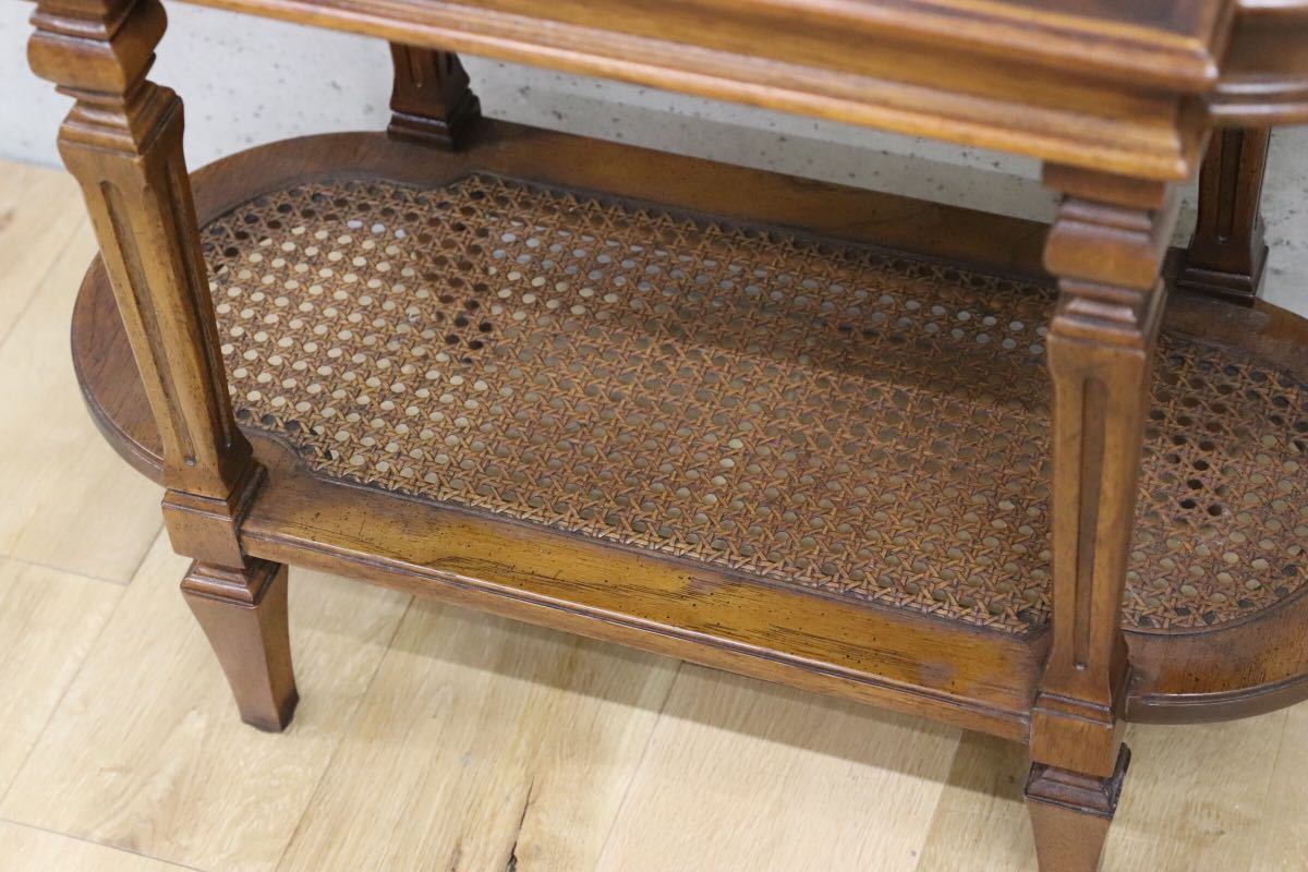 GMET135C○DREXEL HERITAGE / ドレクセルヘリテイジ キャメオクラシック 定価29.1万 サイドテーブル 花台 マホガニー