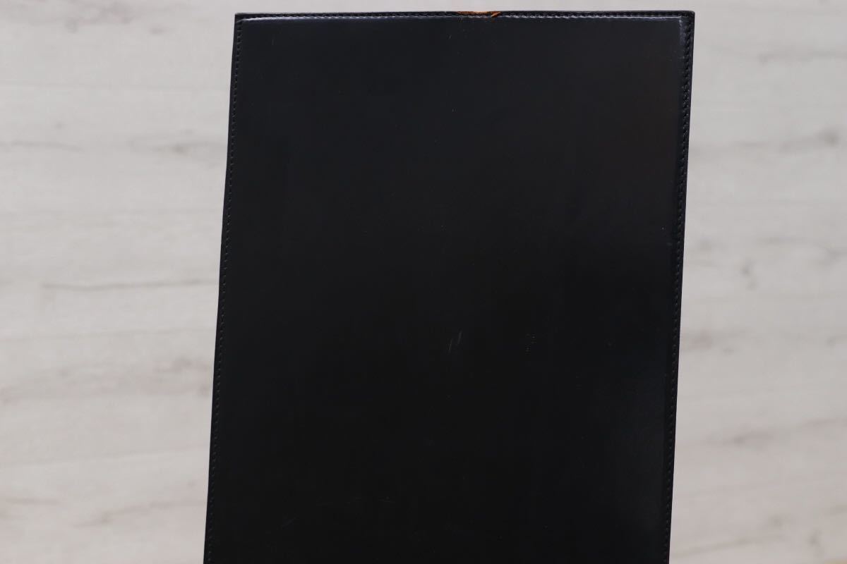 GMEK272B○イタリア製 ダイニングチェア 椅子 2脚セット ビンテージ ウッド×レザー