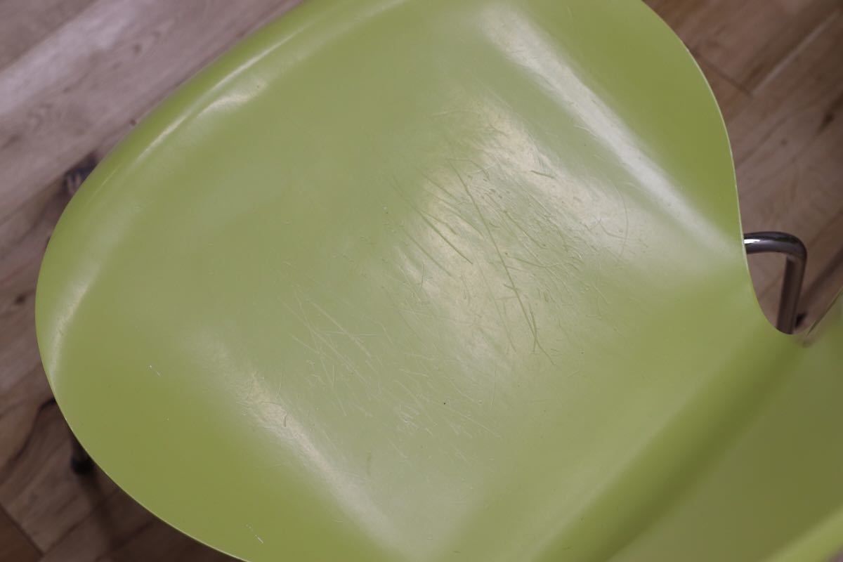 GMEH97○Fritz Hansen フリッツ ハンセン セブンチェア 3脚セット ライム 廃番カラー 北欧 デンマーク アルネヤコブセン 定価23.6万