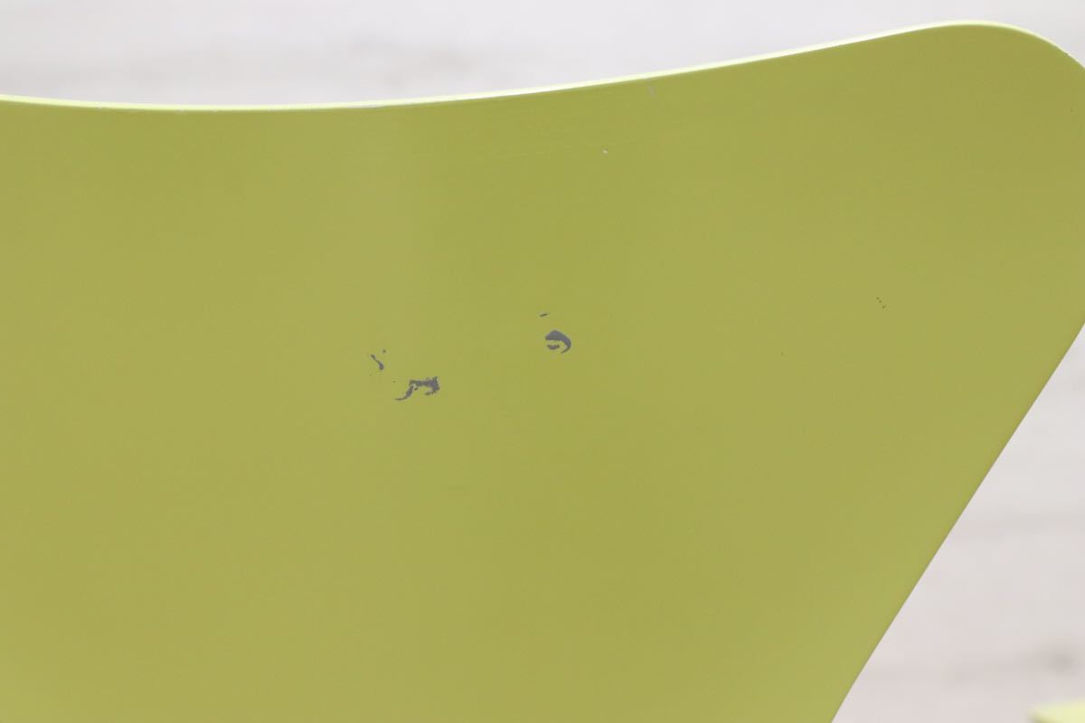 GMEH97○Fritz Hansen フリッツ ハンセン セブンチェア 3脚セット ライム 廃番カラー 北欧 デンマーク アルネヤコブセン 定価23.6万