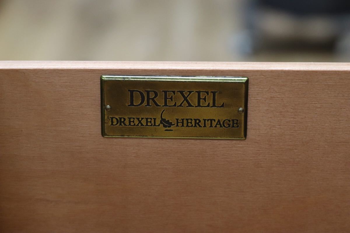 GMEH127○DREXEL HERITAGE / ドレクセルヘリテイジ US アメリカ ビンテージ クラシック 家具 ナイトテーブル エンドテーブル 花台