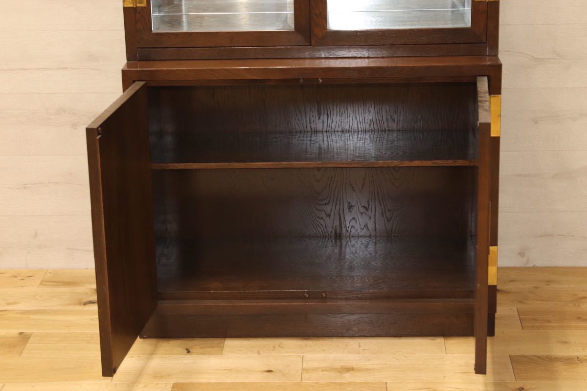 GMEN109D○domani / ドマーニ Morganton モーガントン キャビネット 飾り棚 リビングボード 定価約47.7万